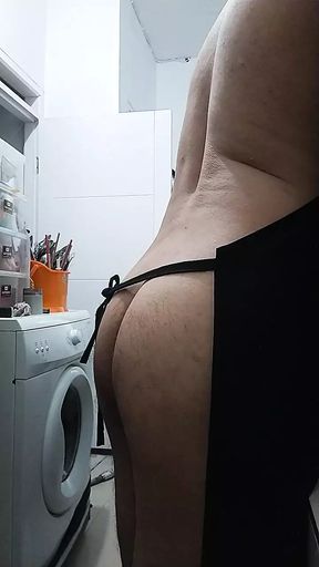 Masturbate with   underwear