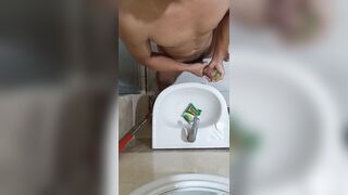 Filipino homosexual jizz in cupcake and lick  misterswakto