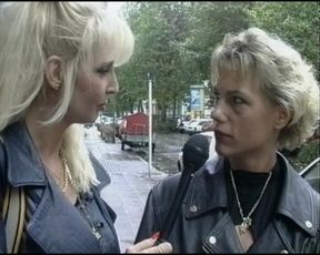 Busty German MILF Got Fucked by Toy in Lesbian Session