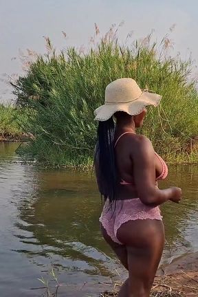 On My Island We Looked for a Place to Fuck and We Found One in the Crowd, They Loved Watching Me Get Fucked