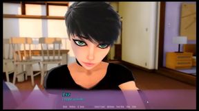 [Gameplay] The wants of summer [Hentai game PornPlay] Ep.6 the saleswoman girl let...