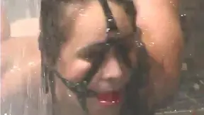 Maya Matthews Savors Gag Mouthed While Toy-Pleasured Pussy Arousing