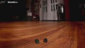 Part 4 - Clumsy Dr and ditzy lab tech Sahrye LOSE TINY PATIENTS! Unaware GIANTESS walk by crushes! - MOV