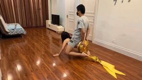 Ponyplay and ponyride a mermaid princess #SK101