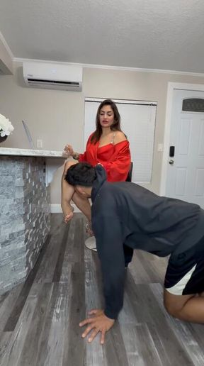 Full humillation Goddess Kakia latina
