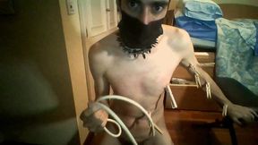 Webcam BDSM Session (whipping, Clothespins, Anal)