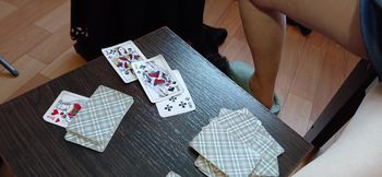 My Neighbor Lost Her Girlfriend at Cards