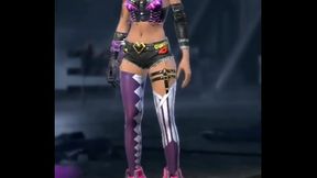 Paloma free fire rebola lentamente e sensual