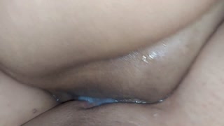 Getting my pussy drilled by my stepsister big toy