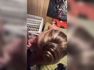 Sexy-Wife jerks off Husband and tells him how bad she wishes his friends BBC