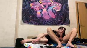 Older man USING a teen'_s mouth how he wants