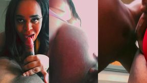 blowjobqueents - travesti rabuda cavalgando gostoso no militar novinho