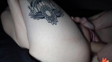 BIG ASS Goth amateur from tinder gets fucked