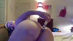 Plumpy blonde mom of my neighbor exposes her lady parts for me