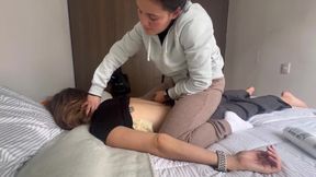 A Sensual Massage From My Fembot on the Body and Feet