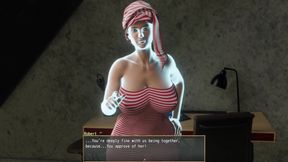 Robert's Compliments to His Bubbly Hot Step MOTHER &amp; Mesmerised By Her Big Tits And Huge Ass