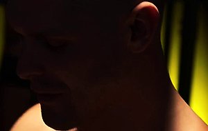 Slave Tristan takes both cocks in both holes