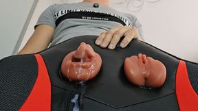 Back Side Pocket Pussy Fuck Loud Male Moaning Orgasm ASMR