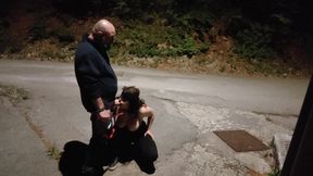Hubby lets me Suck Cum from his Friends Cock. I want more.