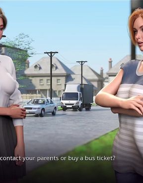 Village Slut Tranformation - Meeting Strange Old Granny