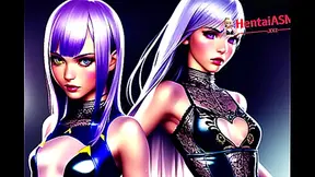 Two Cyber Slut Hentai Baddies Moaning ASMR