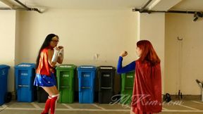 Wonder Woman vs. Supergirl