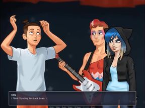 Summertime saga part 213 - college concert