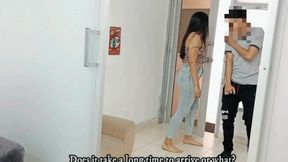 He watches his big-ass Milf girlfriend horny and makes her &quot;clap&quot;