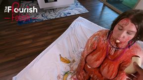 Birthday food fetish bbw style starring Missy Deep