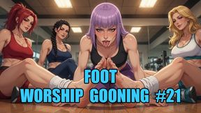 Foot Worship Gooning #21: Your Mind Belongs Under My Arches