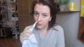 Vicks Sinex Aloe sneezing and coughing