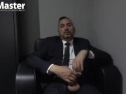 Doctor instructs patient to huff and jerk off PREVIEW