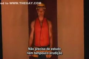 Horny male in exotic interracial, hunks homo porn clip