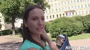 Appealing Blonde Darling Mirta Enjoying Oral