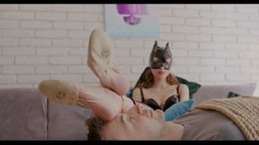 Catwoman Stella - Creamy Half Ballet Shoes - Polish Language - 4K