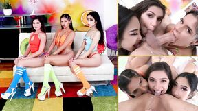 Sloppy Tsunami With Gianna, Katya & Eva