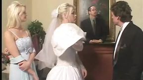 Double Cock&#x1F346; Satisfaction for Dearly Married Blonde Bride in Steamy Intimacy Session