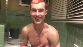 Drinking Piss &amp;amp; Cum Pov Masturbation Sexy Big Dick Muscle Hunk Pisses &amp;amp; Cums In Glass &amp;amp; Drinks It