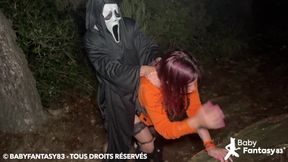 Babyfantasy83🇫🇷 Fucked by Scream in the middle of the night in the forest