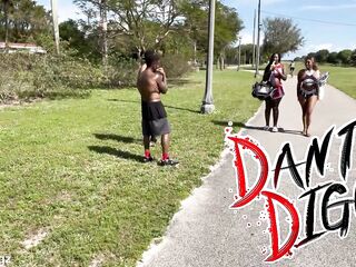 BLACK BBC WENCH CHEERLEADERS SUGGA BADDIE & DEJA CHICK SCREW THE STAR FOOTBALL PLAYERS AFTER PRACTICE