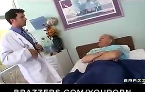 HOT busty nurse Madison Ivy paid for rough-sex by hospital doctor