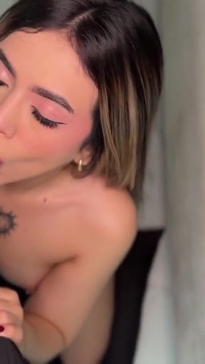 This was my first video! Sexy young Colombian girl gets fucked by a big cock!   Clip 1