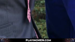 Miguel Angel's intense anal pounding by Diego Reyes in a wet encounter
