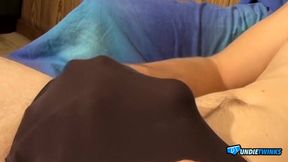 UndieTwinks: Bryce Corbin Tugs His Big Dick Hard And Fast In His First Solo