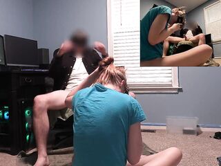 Office Web camera & Sexy Creampie