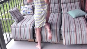 I was penetrated until my latex almost snapped