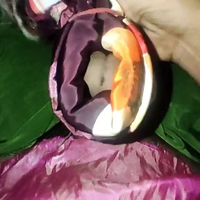 Satin silk handjob porn - Satin suit rub on dick head (127)