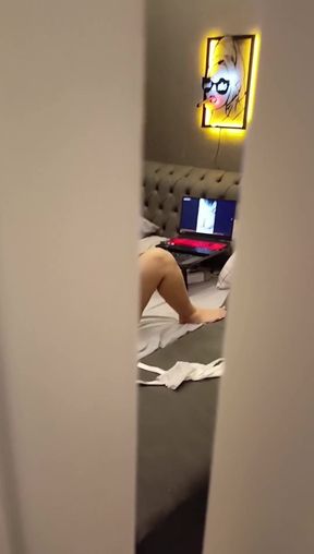 I Got Caught by My Stepson While Masturbating