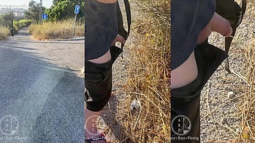 Boy Followed His Straight Friend Who Went for a Pee