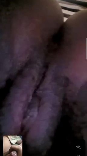 Iconic moment from &quot;Watching my stepsister&#039;s hairy pussy on video call&quot;